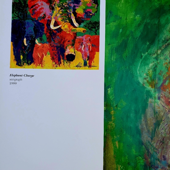 Leroy Neiman on Safari The Wildlife Experience 2003 48 Pages Painting Exhibit - Picture 10 of 16